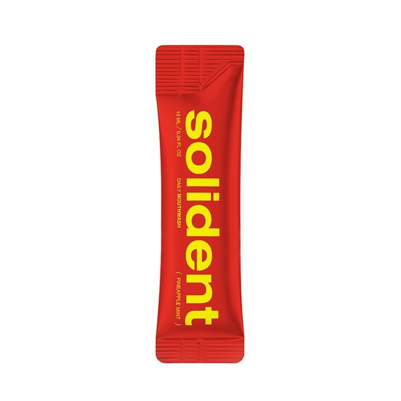 Набір ополіскувачів для ротової порожнини Solident Pineapple mint / ананас-м'ята, 20 шт 4820200417790 фото