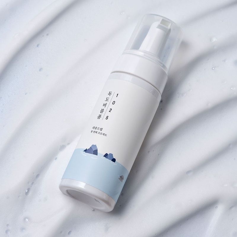 Очищуюча пінка для проблемної шкіри ROUND LAB 1025 Dokdo Bubble foam, 150 мл 8809738599044 фото