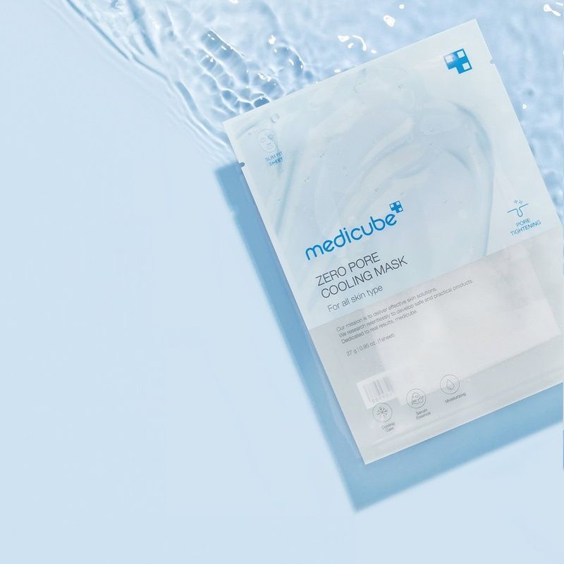 Охолоджувальна маска для звуження пор і контролю жирності шкіри Medicube Zero Pore Cooling Mask, 27 г 8800240569969 фото