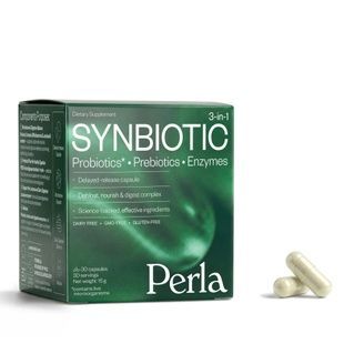 Дієтична добавка для підтримки травлення Perla Helsa Synbiotic 3 in 1, 30 шт 4820292040623 фото