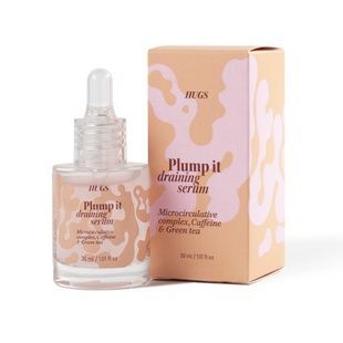 Масажна сироватка HUGS Plump it! draining serum, 30 мл 68927 фото