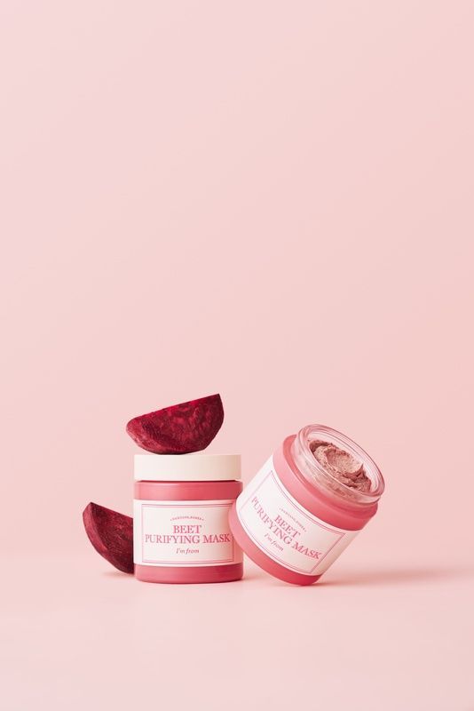 Глиняна маска для очистки пор с PHA-кислотою I'M FROM Beet Purifying Mask, 110 г 546789878998 фото