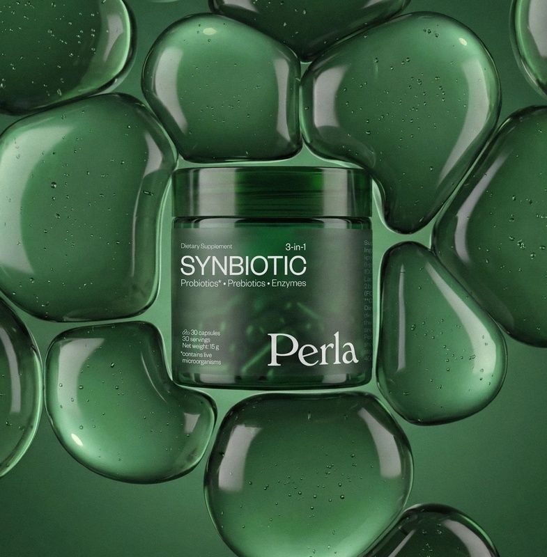 Дієтична добавка для підтримки травлення Perla Helsa Synbiotic 3 in 1, 30 шт 4820292040623 фото