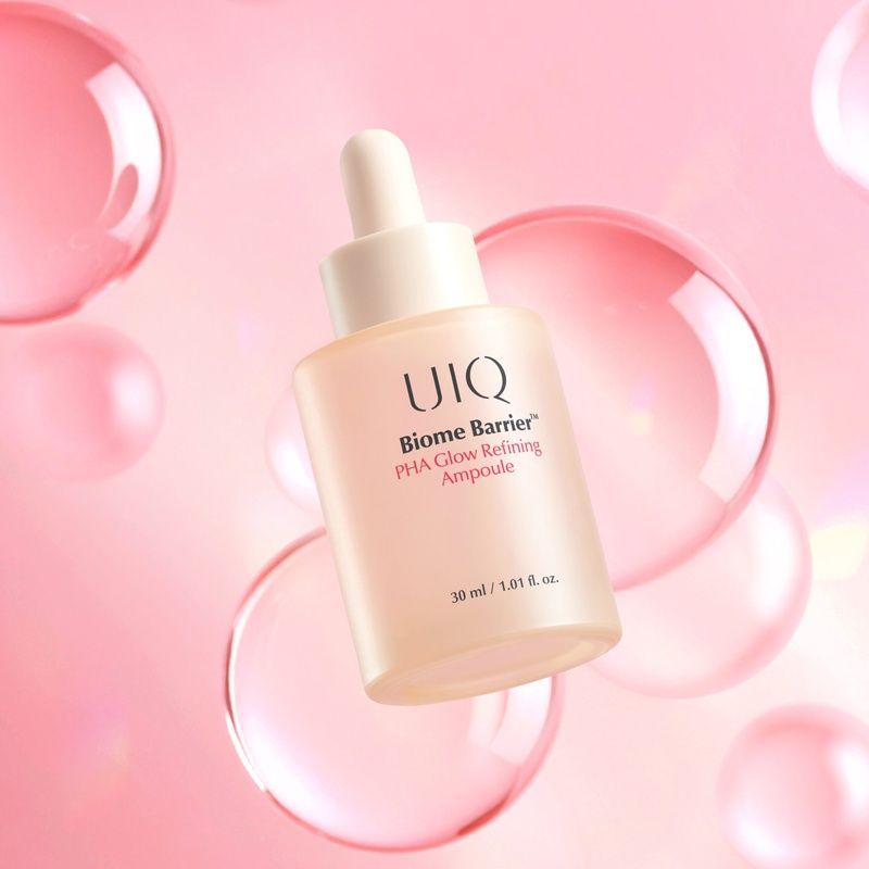 Cироватка з глюконолактоном UIQ Biome Barrier&trade; PHA Glow Refining Ampoule, 30 мл 8809771751737 фото