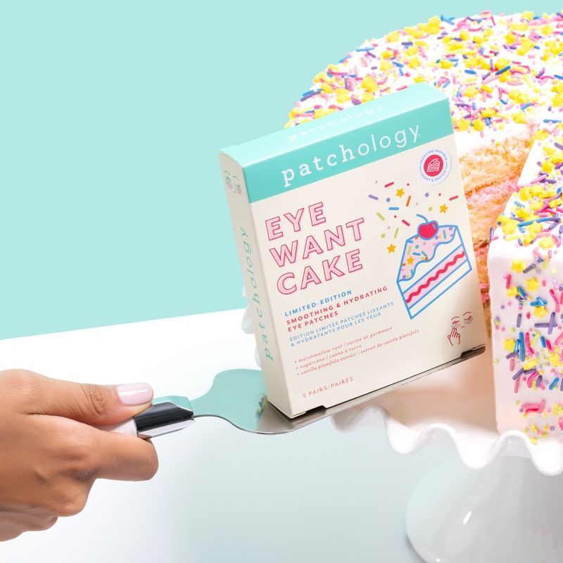 Розгладжуючі та зволожуючі патчі Patchology Eye Want Cake, 5 пар PAT0083 фото