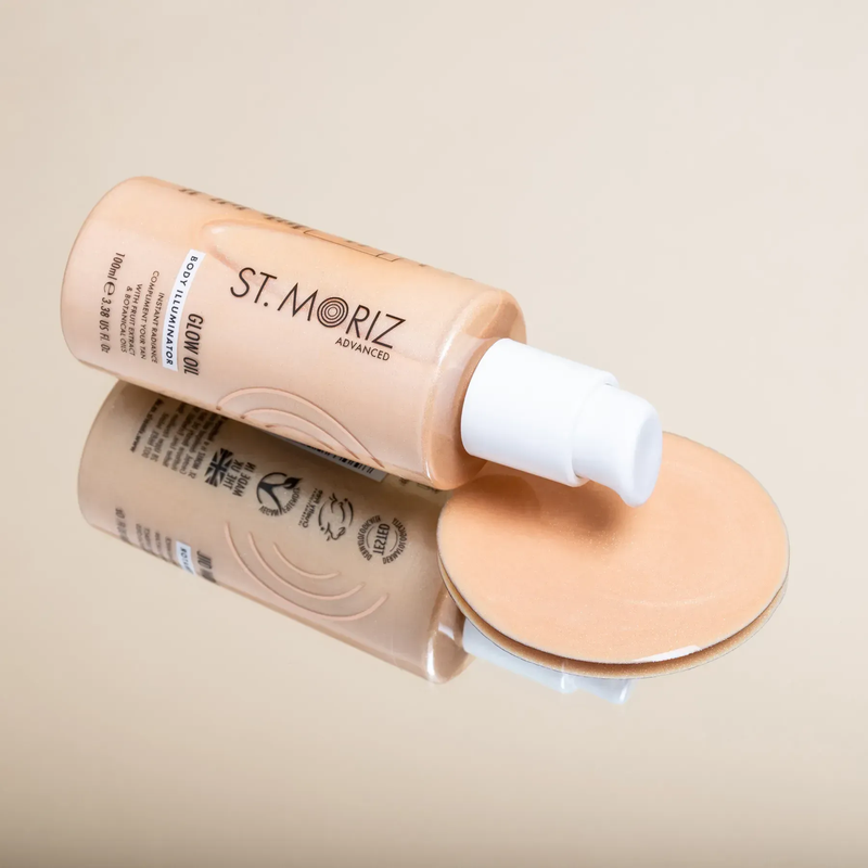 Зволожуюча олія з шимером St.Moriz Advanced Glow Oil Body Illuminator, 100 мл 5060950963058 фото