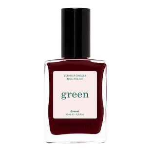Лак для нігтів з гранатовим відтінком Manucurist Green&trade; Grenat, 15 мл 3662263331580 фото