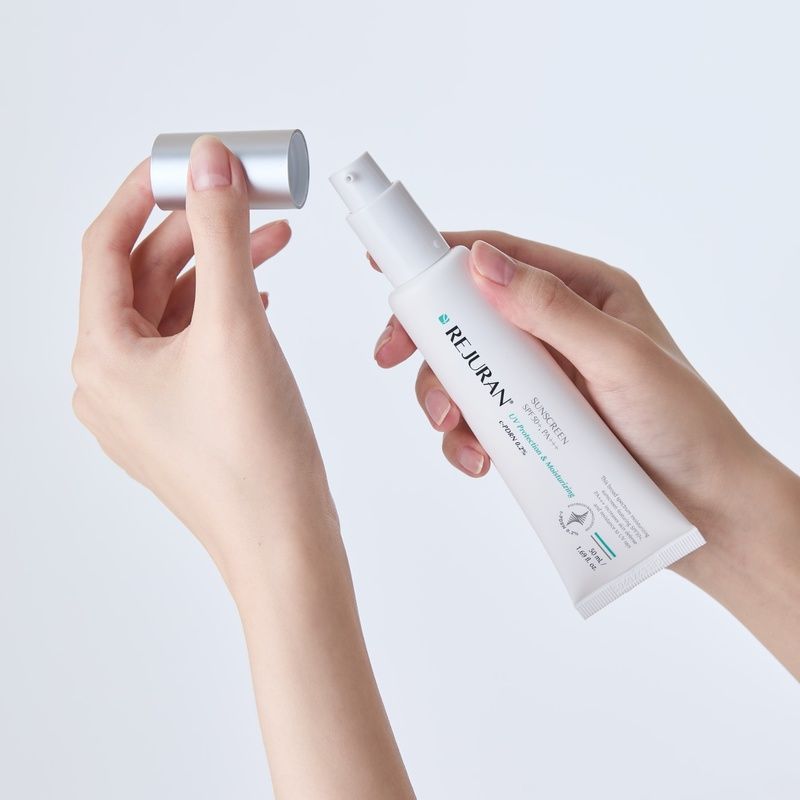 Сонцезахисний крем для обличчя REJURAN Sunscreen SPF 50+/PA+++, 1 мл RJR0130 фото
