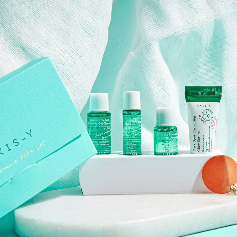 Набір заспокійливих мініатюр для обличчя AXIS-Y The Mini Glow Set 8809634610058 фото