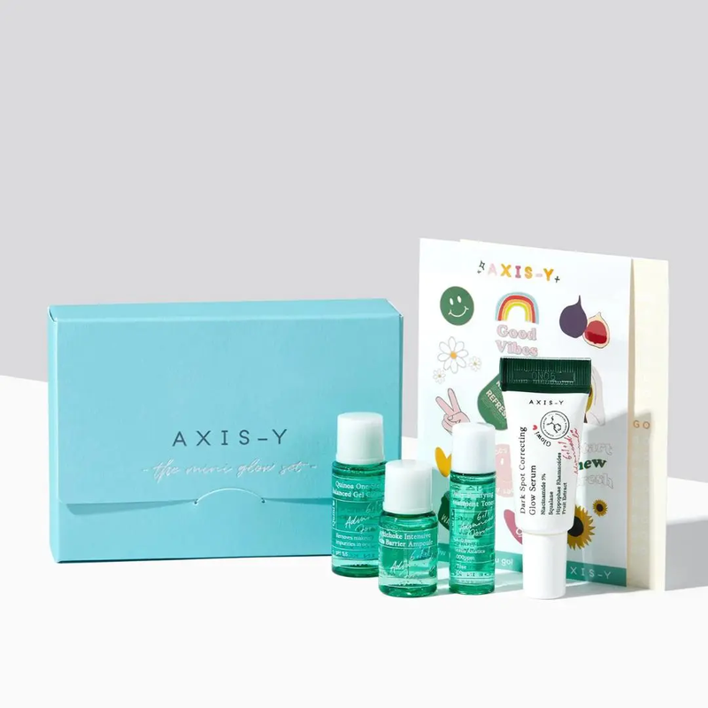 Набір заспокійливих мініатюр для обличчя AXIS-Y The Mini Glow Set 8809634610058 фото