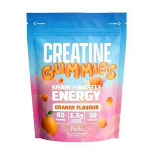 Дієтична добавка "Креатин" Perla Helsa Creatine Gummies - Orange, 60 шт 4820292040449 фото