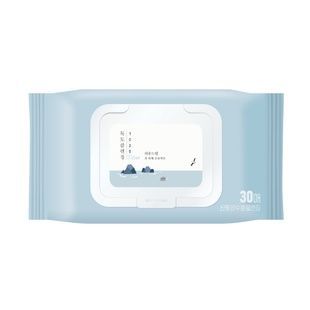 Очищувальні серветки для зняття макіяжу та СПФ Round Lab 1025 Dokdo Cleansing Tissue, 30 шт 8809738321805 фото