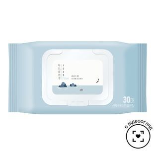 Очищувальні серветки для зняття макіяжу та СПФ Round Lab 1025 Dokdo Cleansing Tissue, 30 шт 8809738321805 фото