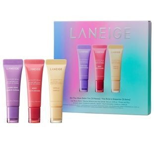 Лімітований набір бальзамів для губ Laneige Lip Glowy Balm Trio Set, 3*10 г 8809925161221 фото