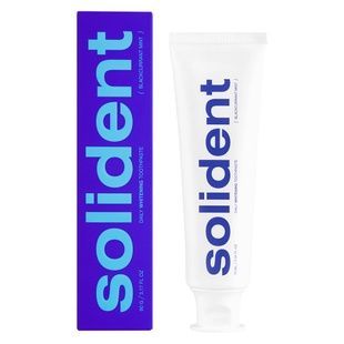 Щоденна відбілювальна зубна паста Solident Blackcurrant mint / смородина-м'ята, 90 г 4823109702578 фото