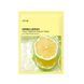 Освітлююча тканинна маска з вітаміном С ANUA Green Lemon Vita C Blemish Serum Mask, 1 шт 8809640733628 фото 1