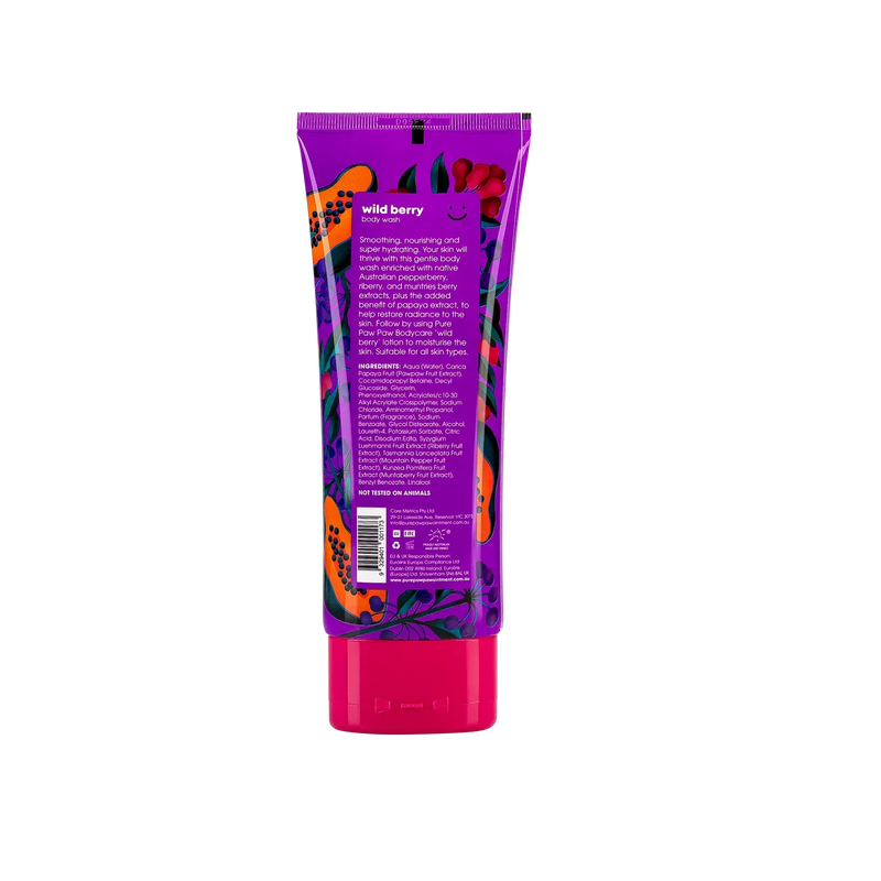 Гель для душу Pure Paw Paw Body Care Wild Berry Wash, 200 мл 9329401001173 фото