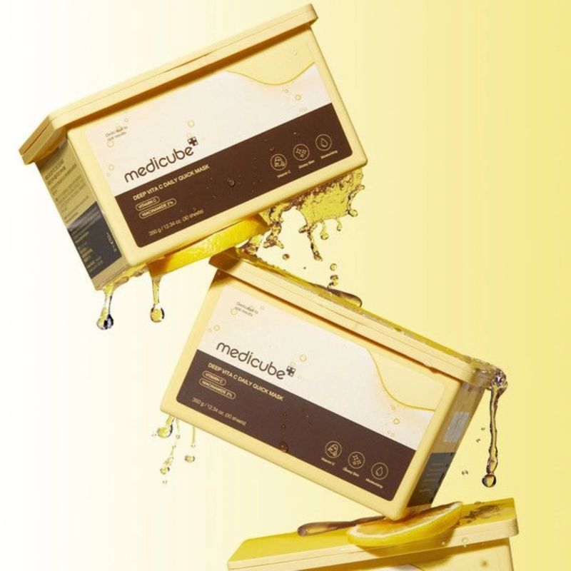 Щоденні маски для швидкого відновлення Medicube Deep Vita C Daily Quick Mask, 30 шт 8809982769941 фото