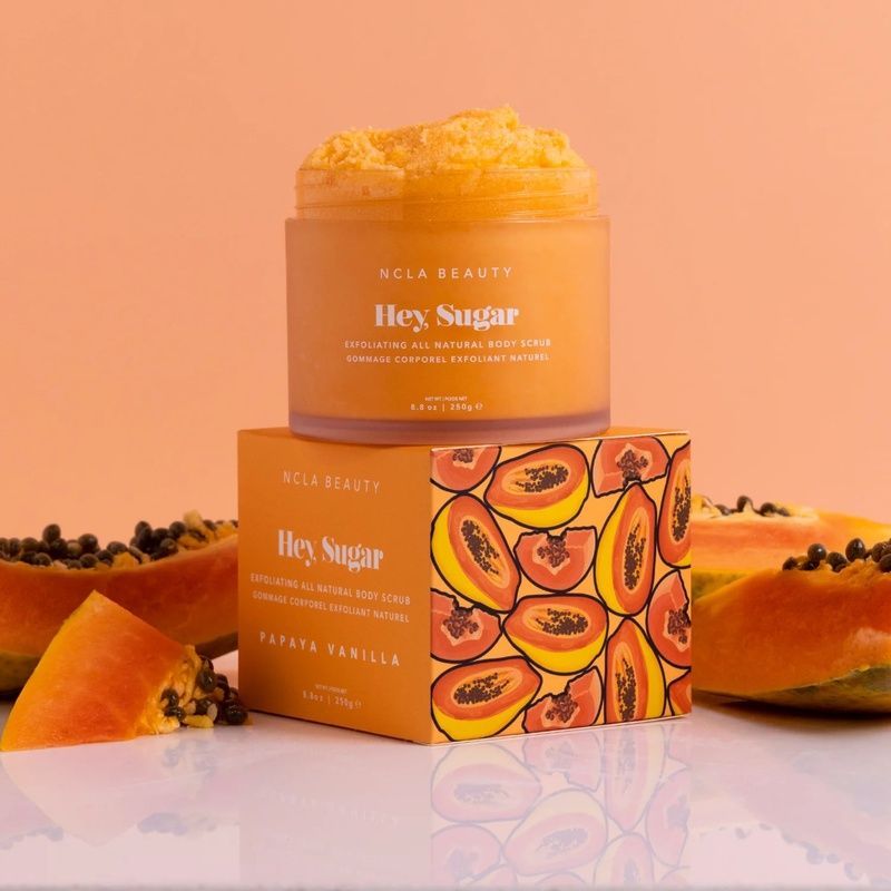 Скраб для тіла &laquo;Папайя-Ваніль&raquo; NCLA Beauty Hey, Sugar Body Scrub - Papaya Vanilla, 250 г 658580493097 фото