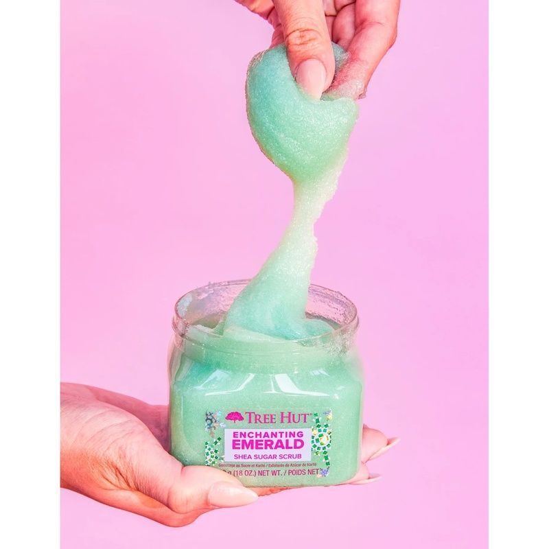 Скраб для тіла Tree Hut Enchanting Emerald Sugar Scrub, 510 г 075371003912 фото