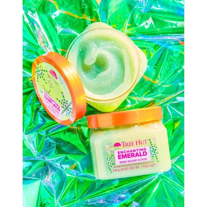 Скраб для тіла Tree Hut Enchanting Emerald Sugar Scrub, 510 г 075371003912 фото