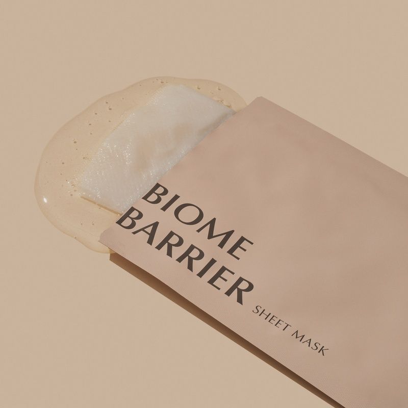 Зволожувальна тканинна маска UIQ Biome Barrier&trade; Sheet Mask, 1 шт 8809771750082 фото