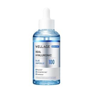 Ампула з гіалуроновою кислотою Wellage Real Hyaluronic Blue 100 Ampoule, 60 мл 8809619273742 фото