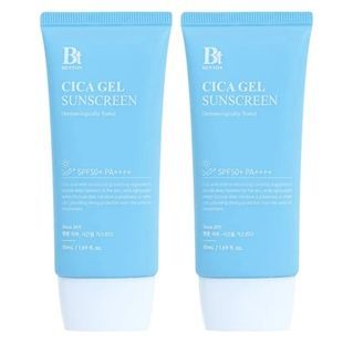 Набір сонцезахисних крем-сироваток Benton CICA Gel Sunscreen Serum SPF50/PA++++ , 2 в 1 880699281956 фото