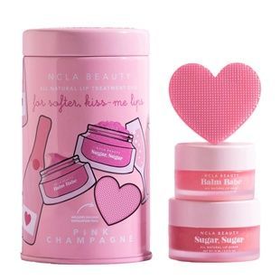 Подарунковий набір для догляду за губами &laquo;Рожеве шампанське&raquo; NCLA Beauty Pink Champagne Lip Care Set, 3 в 1 672975952099 фото