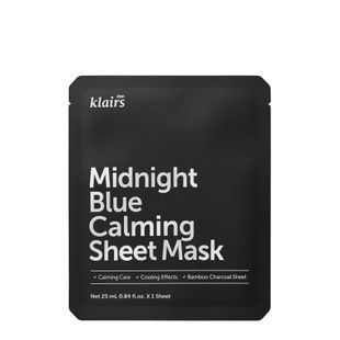Тканинна заспокійлива маска DEAR, KLAIRS Midnight Blue Calming Sheet Mask, 1шт 8809572890222 фото