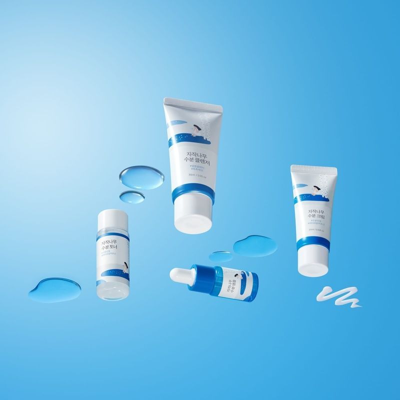 Набір мініверсій засобів з березовим соком ROUND LAB Birch Juice Trial Kit 8809962540287 фото