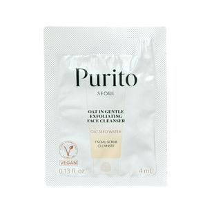 Маска-пінка для умивання з часточками вівса Purito Seoul Oat In Gentle Exfoliating Face Cleanser, 4 мл 000004805 фото