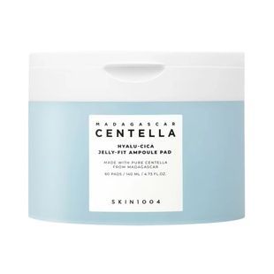 Зволожувальні тонер-педи для сяйва та гладкості шкіри SKIN1004 Madagascar Centella Hyalu-Cica Jelly-Fit Ampoule Pad, 60 шт 8809913834915 фото