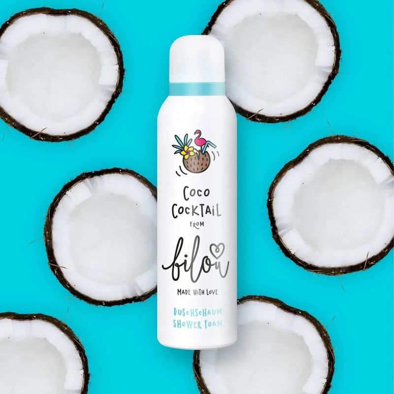 Пінка для душу Bilou Coco Cocktail, 200 мл 4260437290252 фото